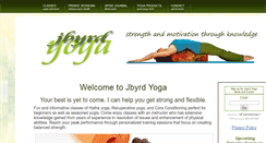 Desktop Screenshot of jbyrdyoga.com